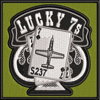 ECUSON / EMBLEMA LUCKY 7 S